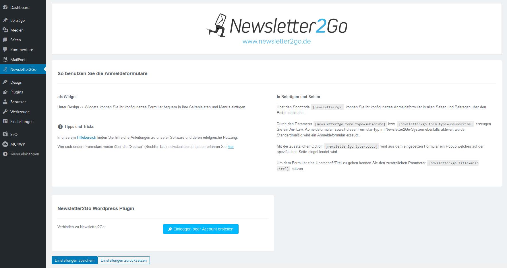 Die Gestaltung eines Newsletters für WordPress-Websites mit MailPoet